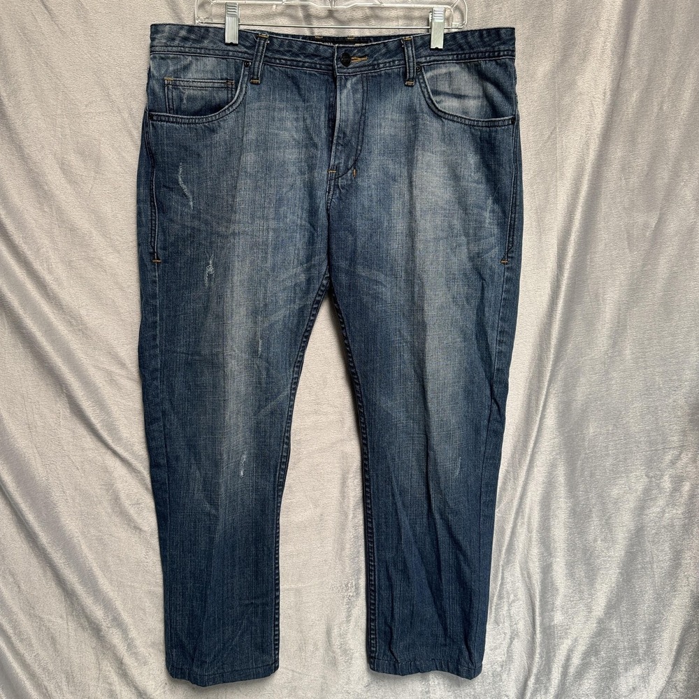 Dickies‎ Jeans Mens 36 Blue Denim Original USA Cotton Zip Fly 5-Pocket Classic